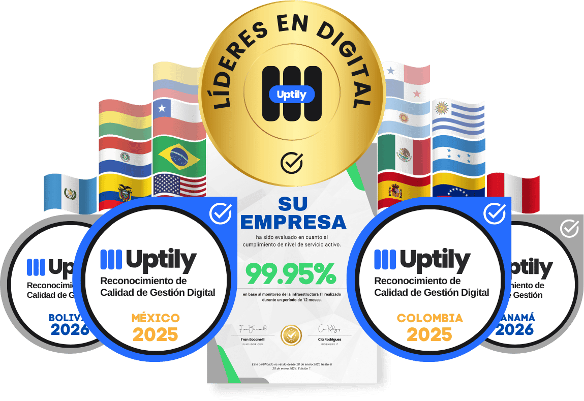 Uptily es una herramienta que permite mejorar la entrega de los servicios digitales y certificar la excelencia de la gestión. Al ser parte del Programa las empresas pueden demostrar la excelencia en la entrega de los servicios digitales. Ganando reconocimiento de marca a nivel local e internacional.