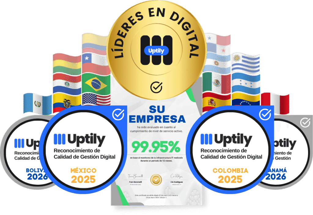 Uptily es una herramienta que permite mejorar la entrega de los servicios digitales y certificar la excelencia de la gestión. Al ser parte del Programa las empresas pueden demostrar la excelencia en la entrega de los servicios digitales. Ganando reconocimiento de marca a nivel local e internacional.